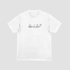 Minimalist Artistic Statement T-Shirt