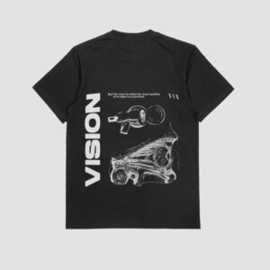 Vision Graphic Tee Minimalist Design, Unisex Comfort